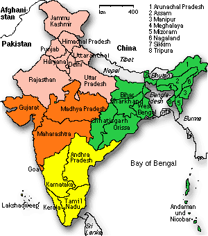 Map of India